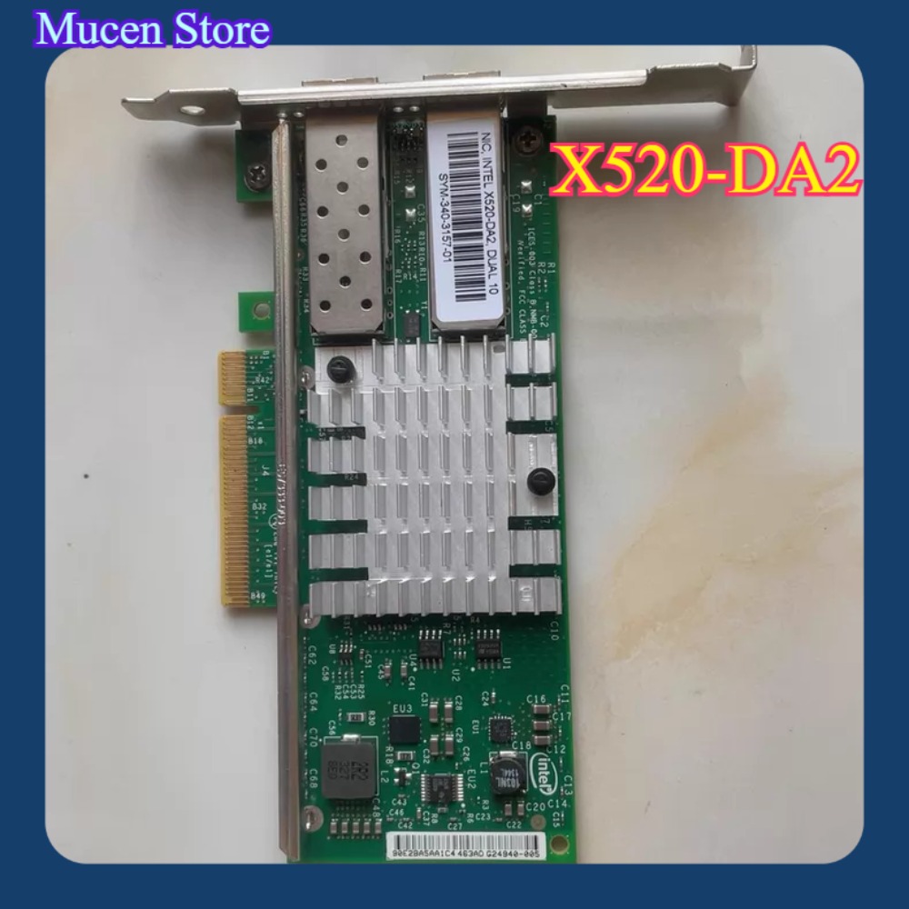 10Gb Sfp+ Pcie Network Card Dual Port - Сетевая карта X520-DA2 10Gb SFP+ PCI-E,