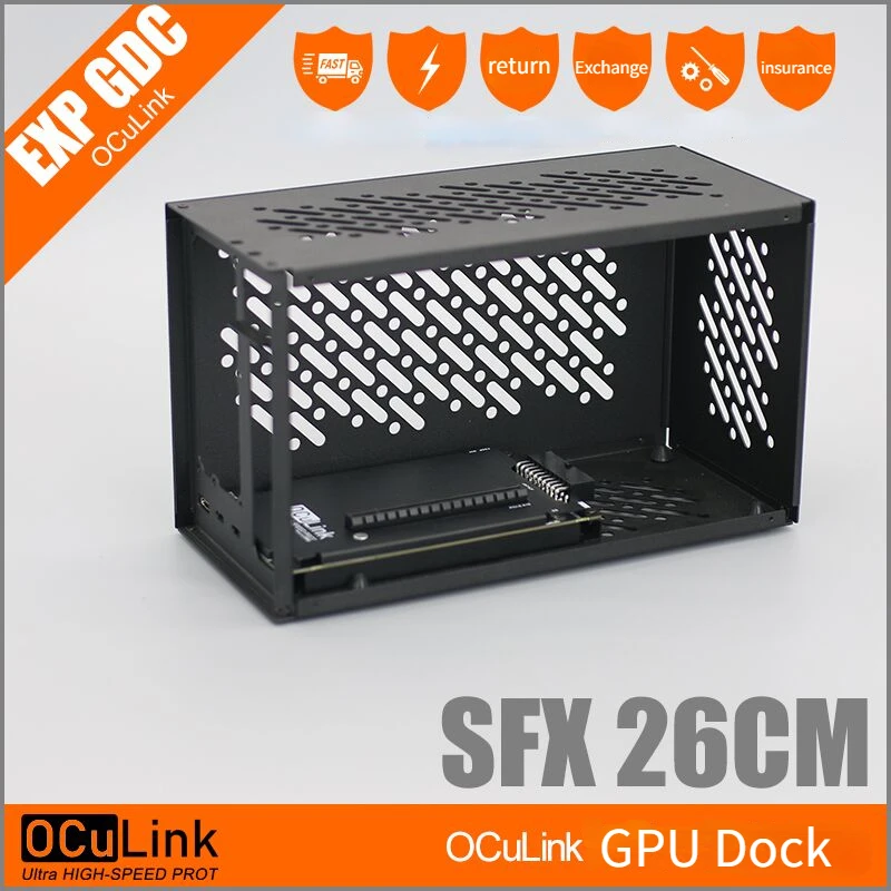 External Gpu Dock Pcie 4.0 Oculink - Алюминиевая Фотографическая карта OCuP4v2 OCuLink PCI-E