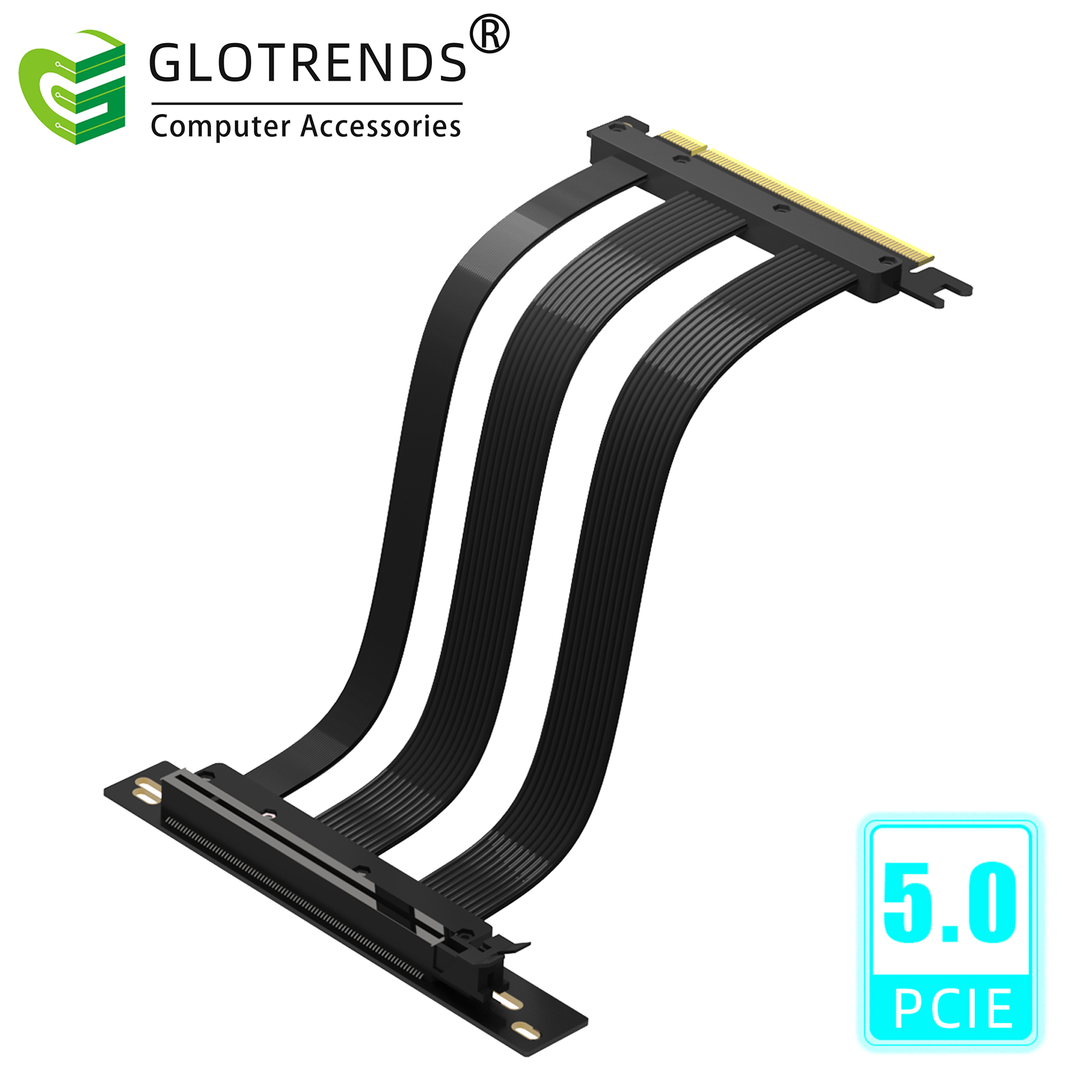 Кабель-адаптер PCIe 5.0, совме – обзор и цена Pcie 4.0 X16 Riser Cable 90 Degree