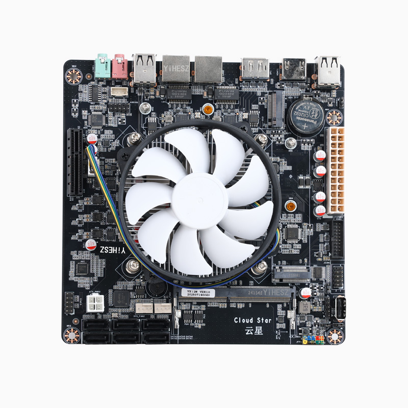 Материнская плата N100/N150 NA – обзор и цена Nas Motherboard N100 6 Sata