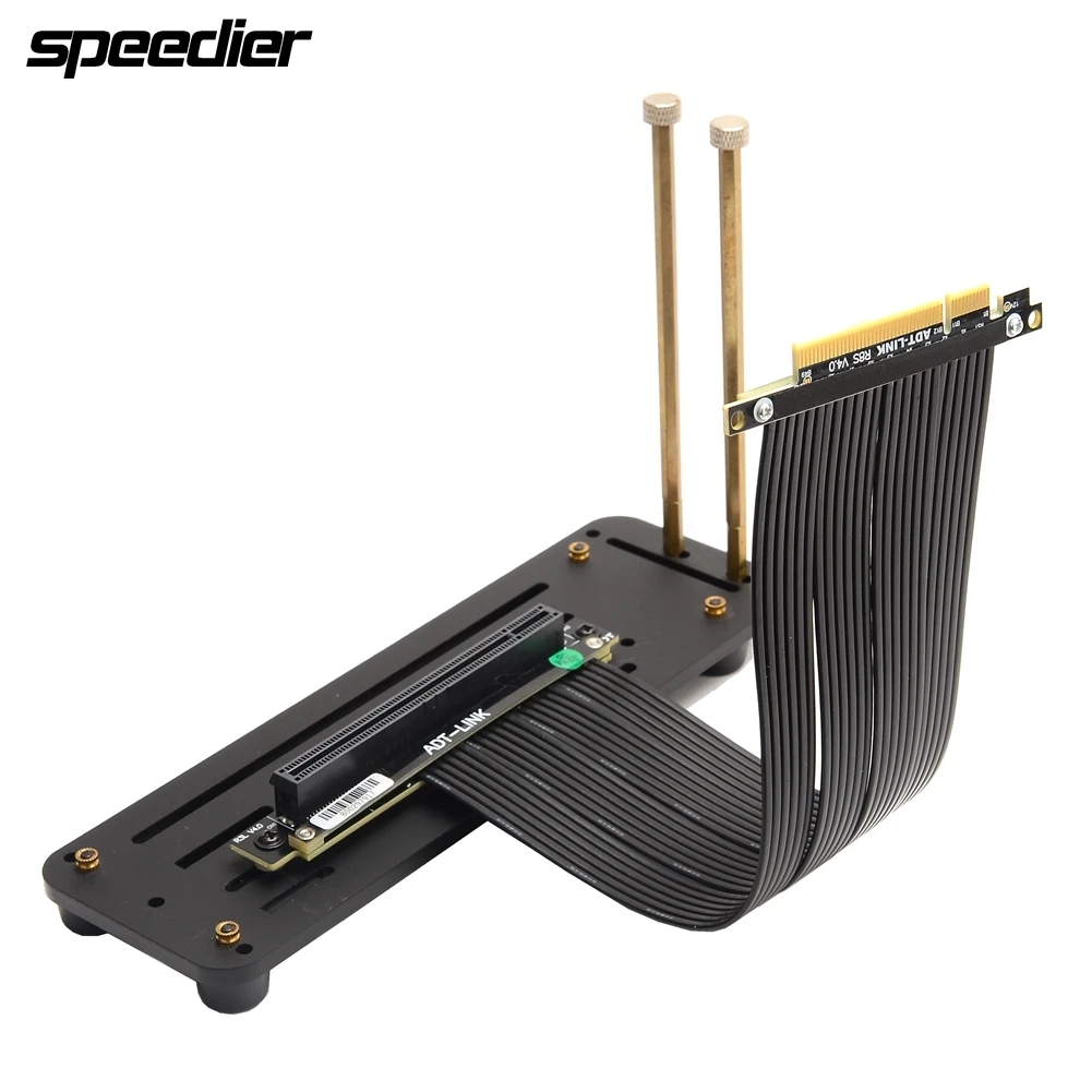 Переходной кабель PCI Express  – обзор и цена Pcie 4.0 X16 Riser Cable 90 Degree