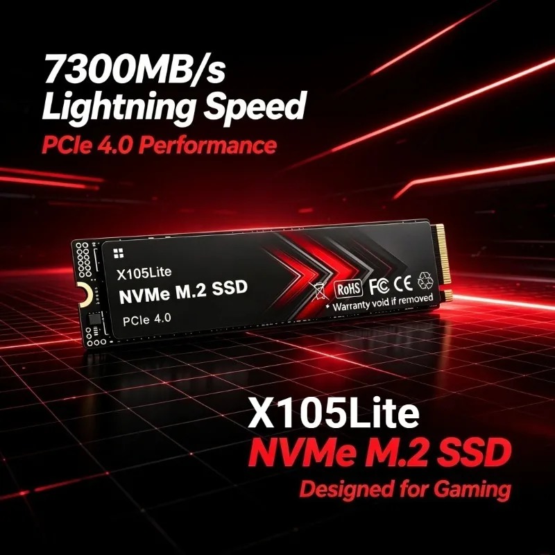 X105Lite M.2 NVMe SSD PCIe 4.0 – обзор и цена M.2 Nvme 4Tb Pcie 4.0 Ssd