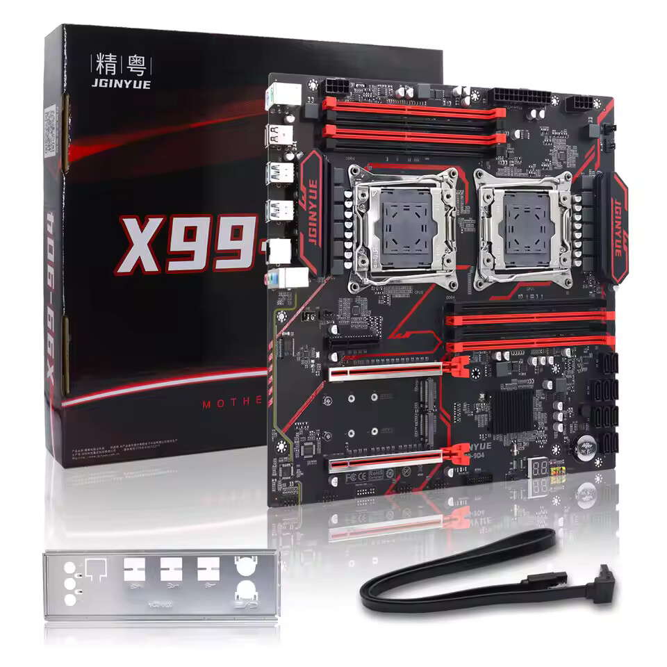Двойная материнская плата X99, – обзор и цена X99 Dual Cpu Motherboard Combo